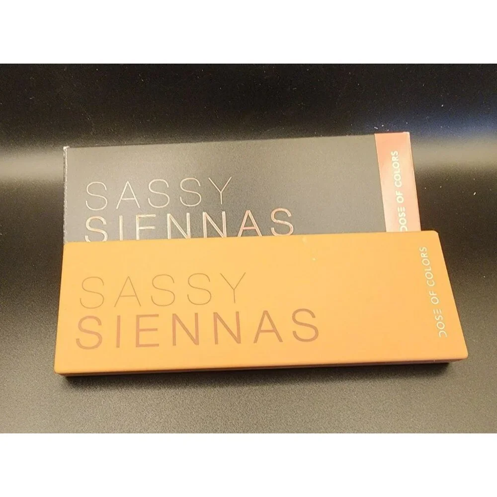 Dose of Colors Sassy Siennas Eyeshadow Palette 5 Warm Peachy-Neutral Tones